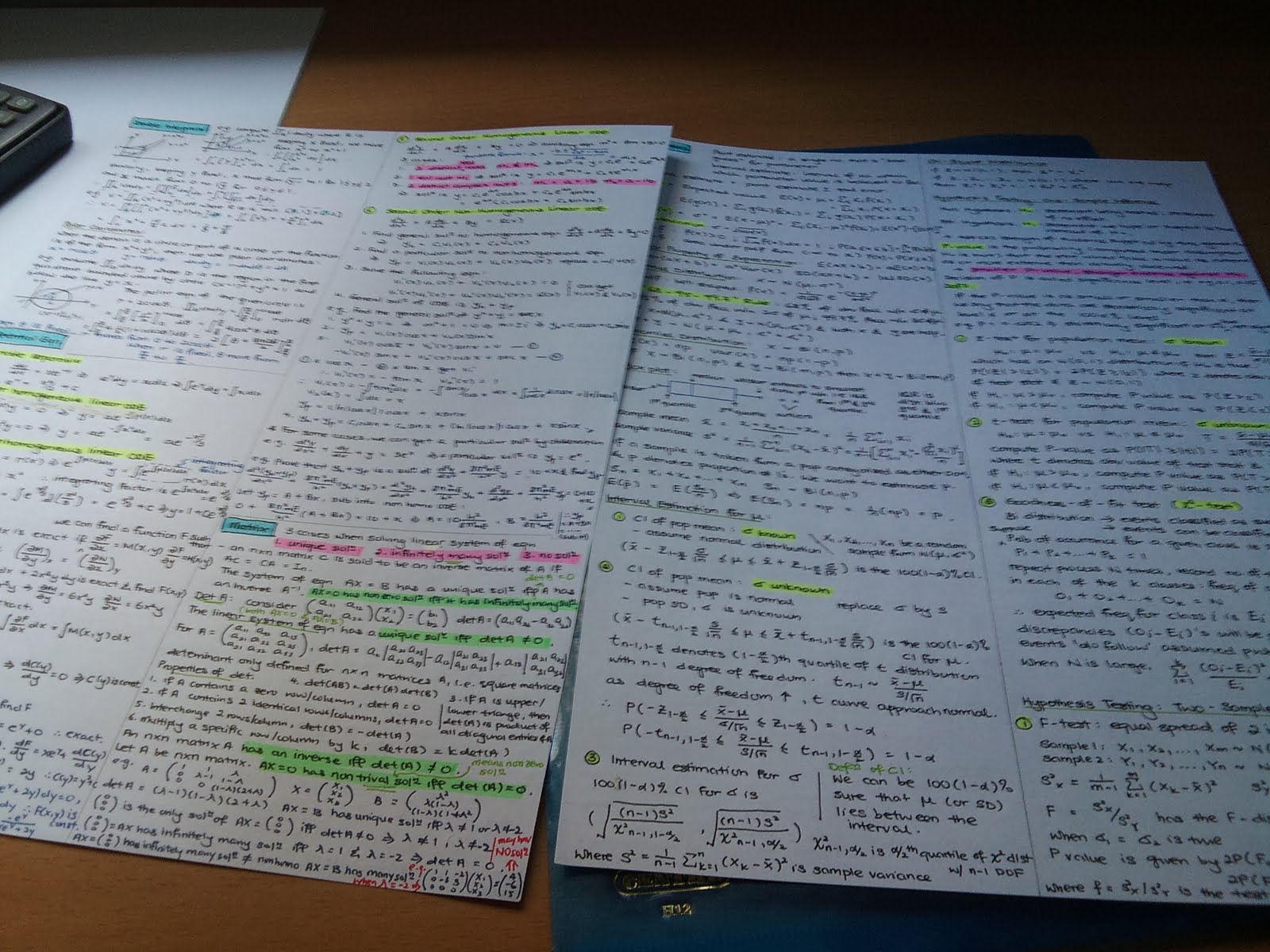 How to create a Cheat Sheet for Exams? Brain Matter